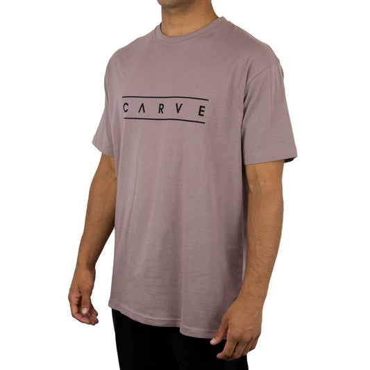 Snapper Mens Short Sleeve Relaxed Tee - Cinder