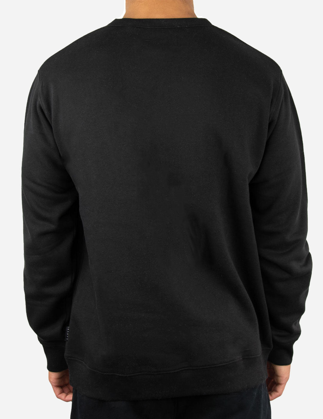 Highway - Men's Crew Neck Sweatshirt - Black