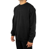 Highway - Men's Crew Neck Sweatshirt - Black