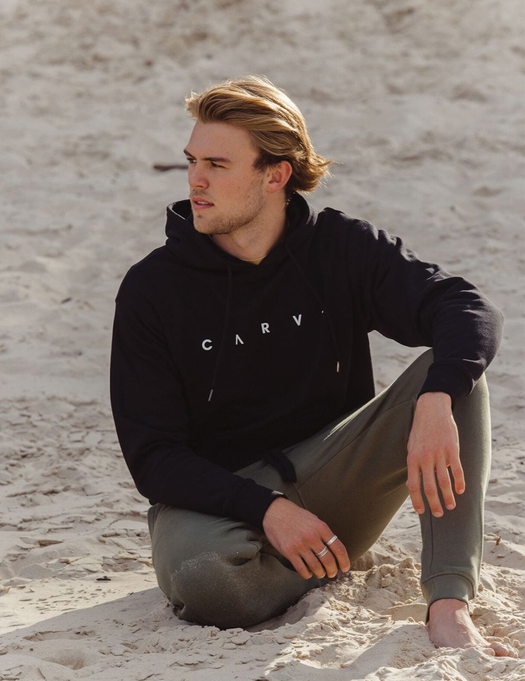 Legacy - Mens Pullover Hoodie - Black