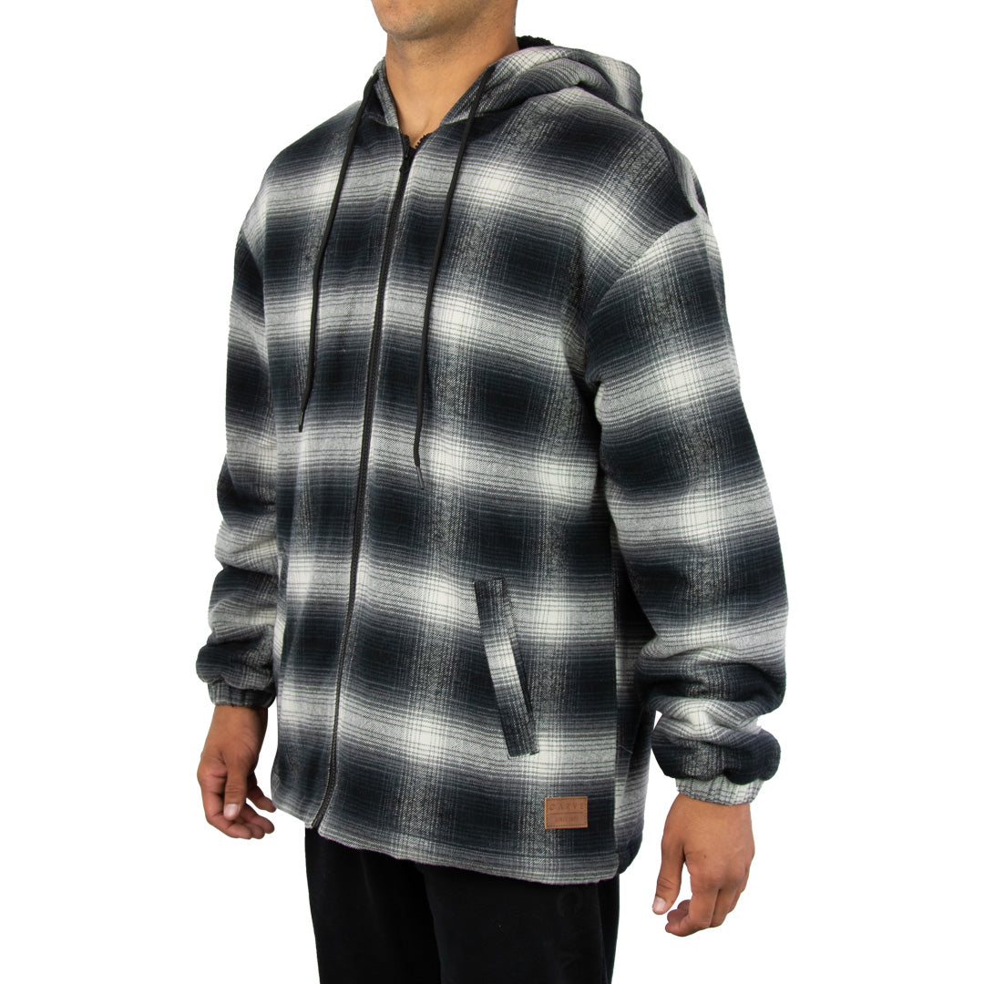 Hesperus - Boy's Sherpa Lined Jacket - Charcoal Stone