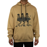 Mojo - Men's Pull Over Hoodie - Dark Sand