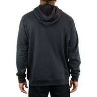 Power Trip - Mens Larger Size Zip Front Hoodie - Charcoal