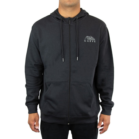 Power Trip - Hulk's Zip Front Hoodie - Charcoal