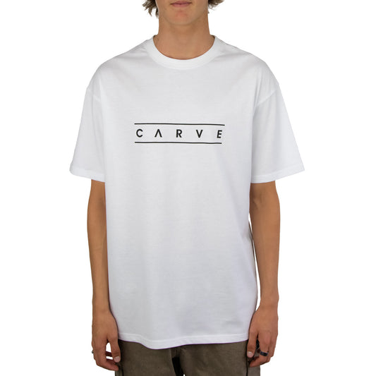 Dark & Stormy - Mens Short Sleeve Oversized Tee - White