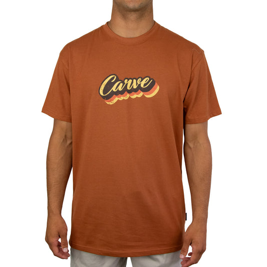 Vantage - Boys Short Sleeve Tee - Rust