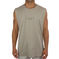 Legacy - Mens Muscle Tee - Vintage Khaki