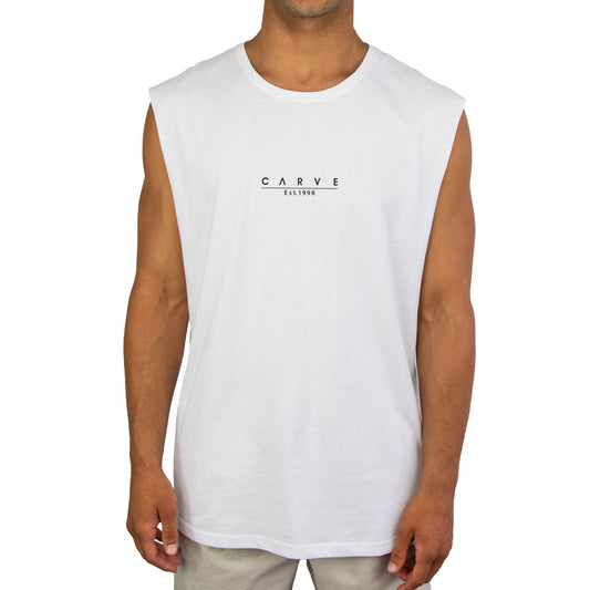 Legacy - Mens Muscle Tee - White