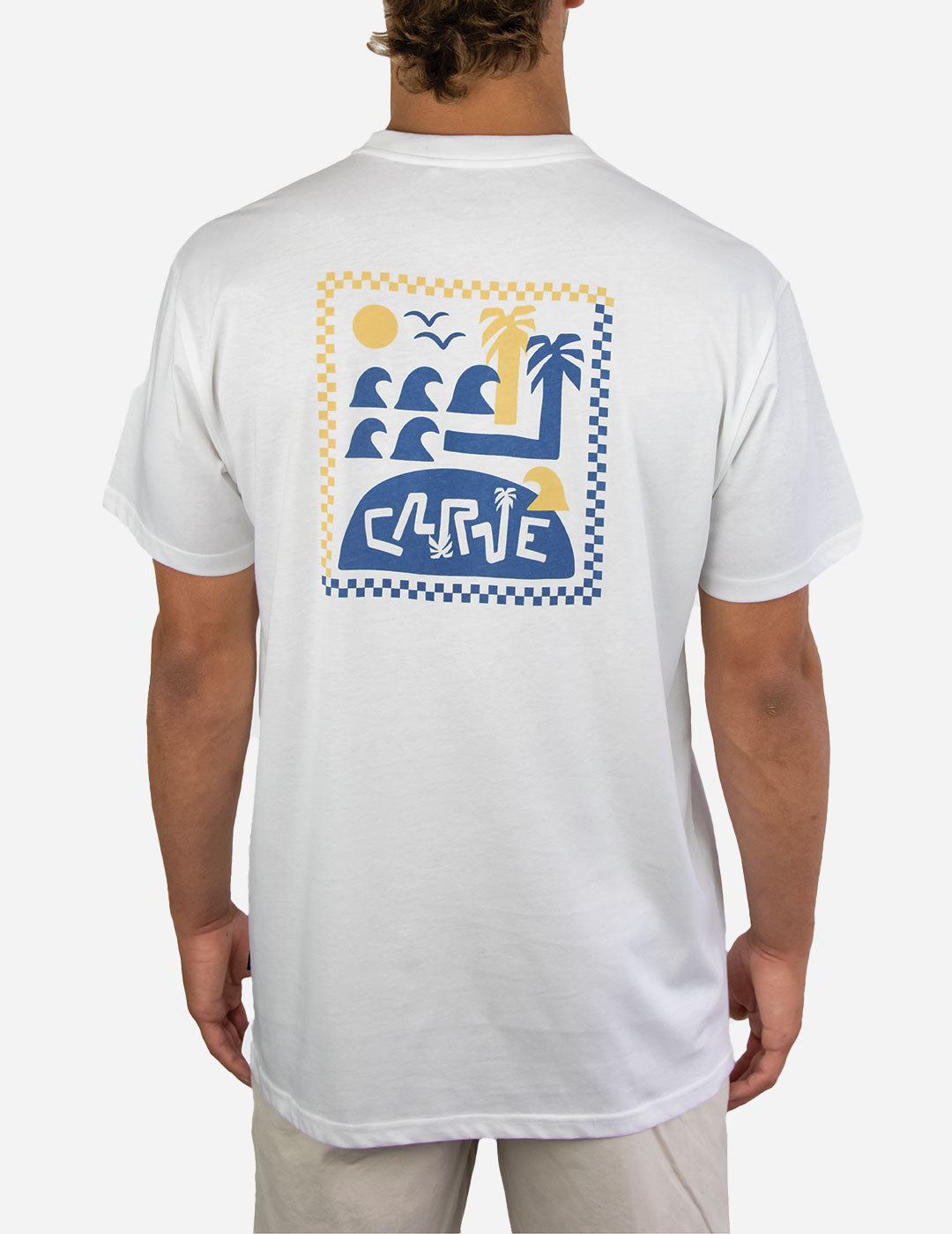 Surf 'N' Sun - Mens Short Sleeve Tee - White