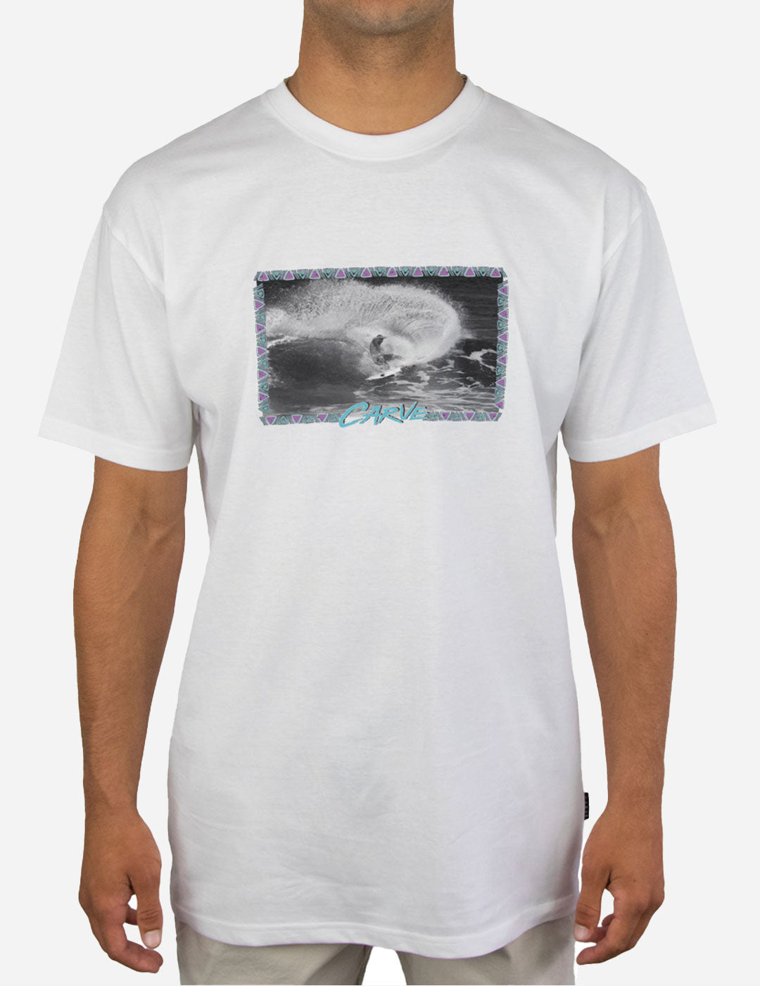 Mundaka - Mens Short Sleeve Tee Shirt - White