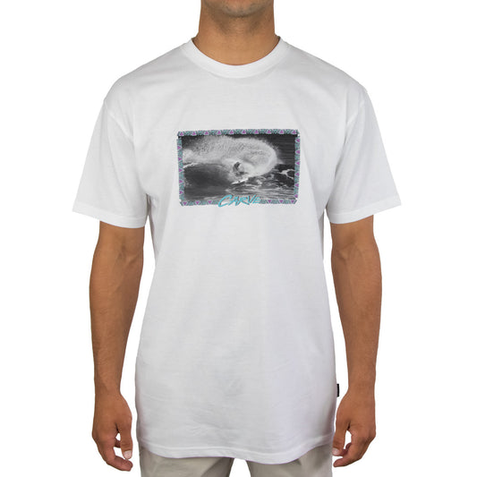 Mundaka - Mens Short Sleeve Tee Shirt - White