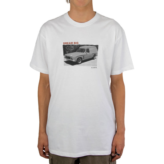 Cruisin' - Mens Short Sleeve Tee - White