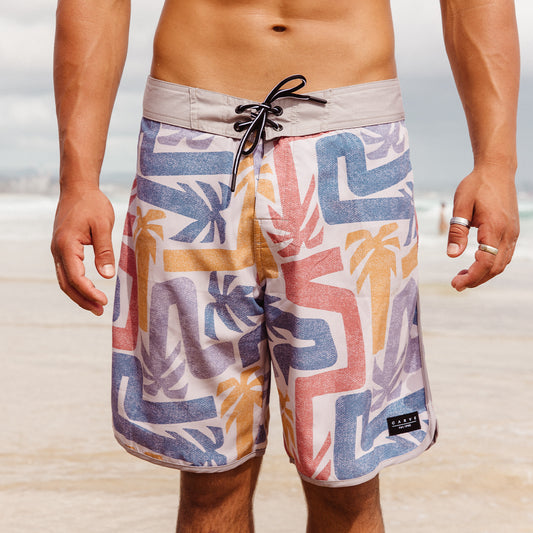 Pandanus - Mens Boardshort - Vintage Khaki