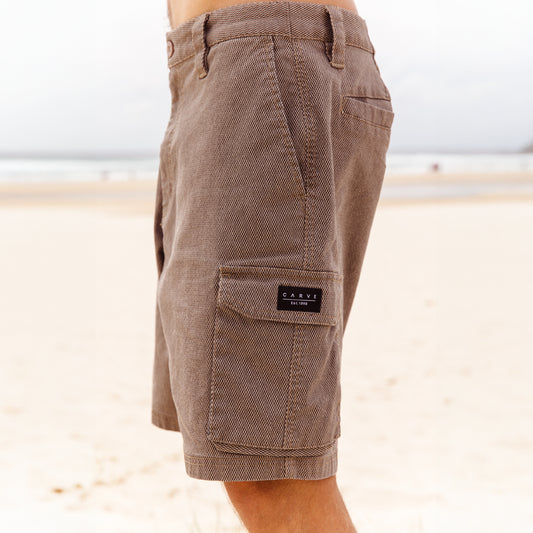 Apex - Mens Cargo Walk Short Khaki