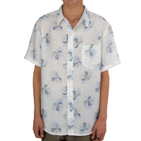 Deliciosa - Boys Short Sleeve Shirt - IVORY BLUE