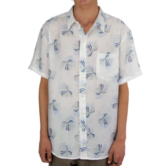 Deliciosa - Boys Short Sleeve Shirt - IVORY BLUE