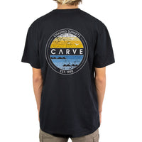 Horizon - Mens Short Sleeve Tee - Black