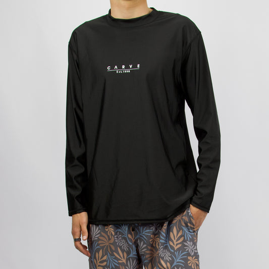 INSIGNIA - Men's long sleeve tee rashie - Black
