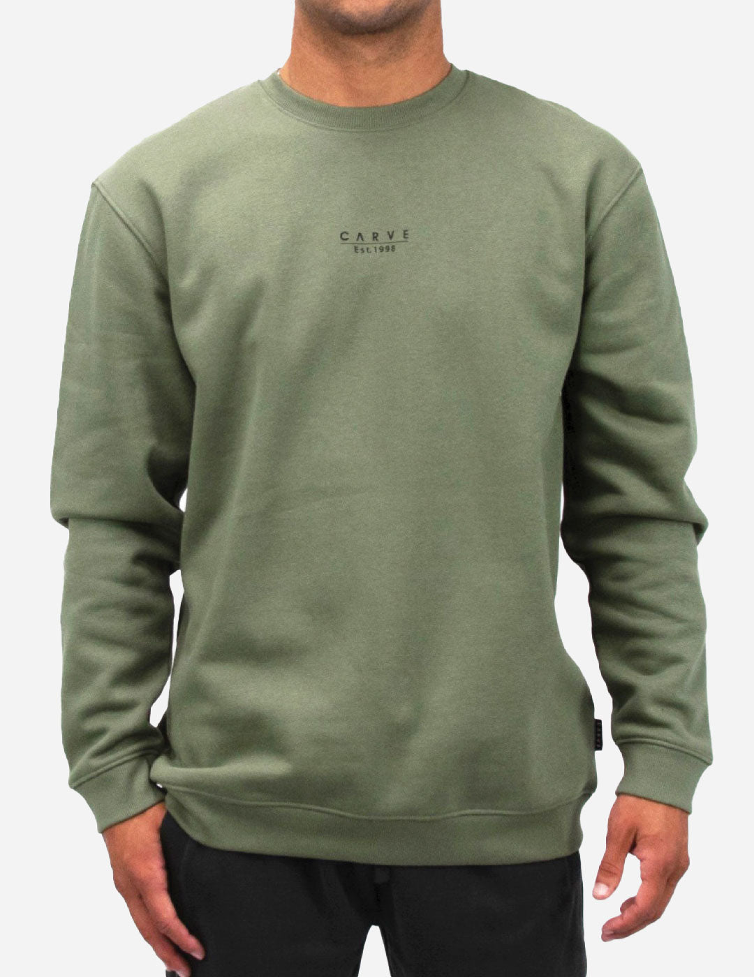 FOREVER CREW - Men’s Sweatshirt - Driftwood