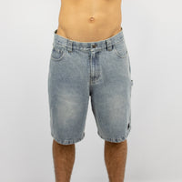 BYRON - Men's denim short - Blue