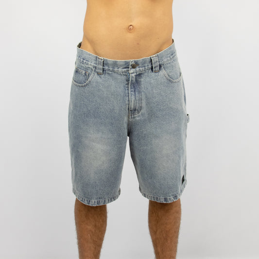 BYRON - Men's denim short - Blue