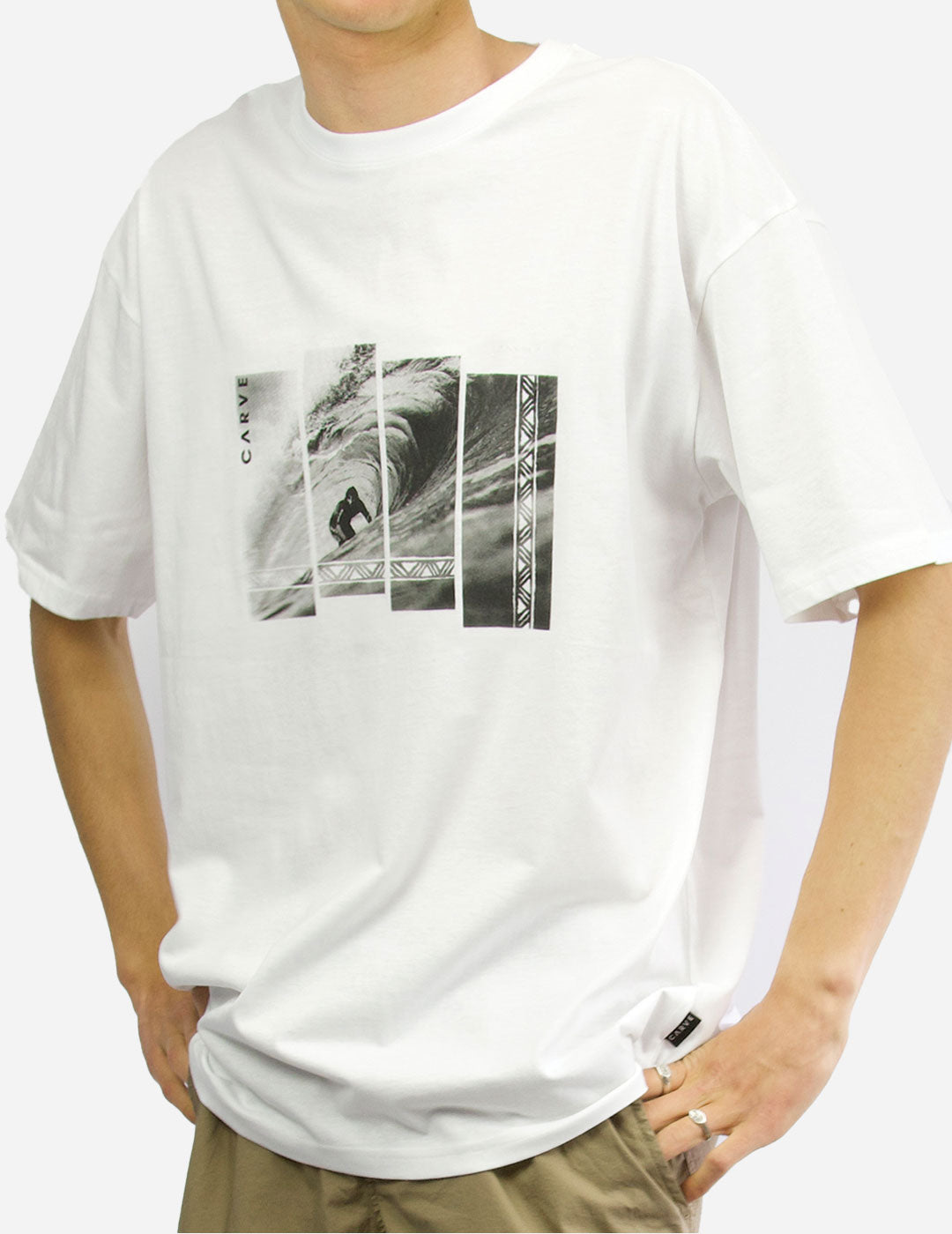 LEGEND- Men's Oversized Short Sleeve Tee - White