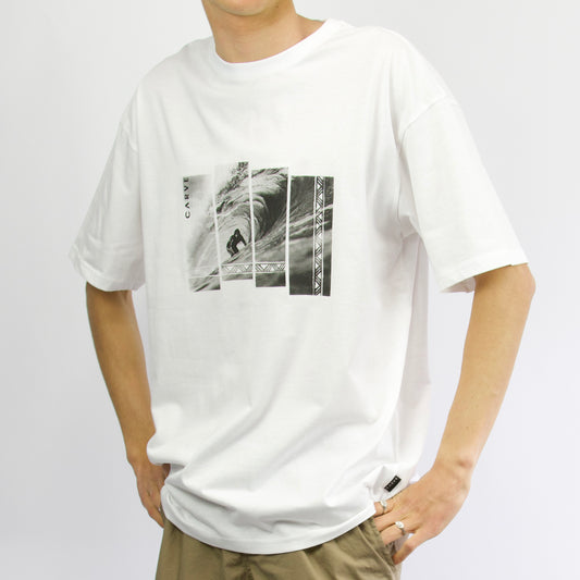 LEGEND- Men's Oversized Short Sleeve Tee - White