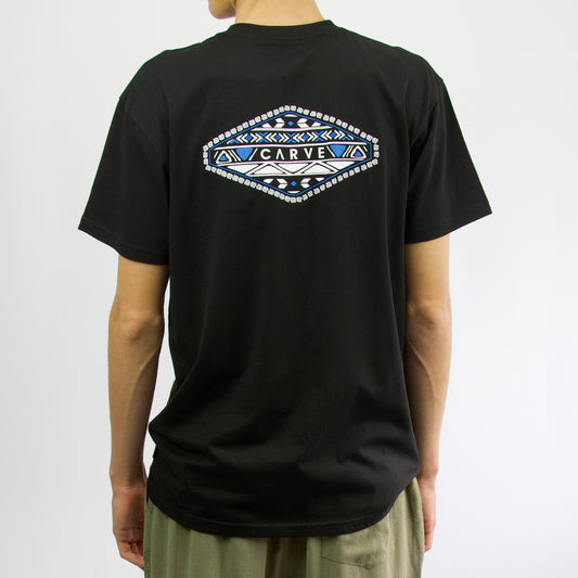 NATIVE - Men's Basic Short Sleeve Tee - Black