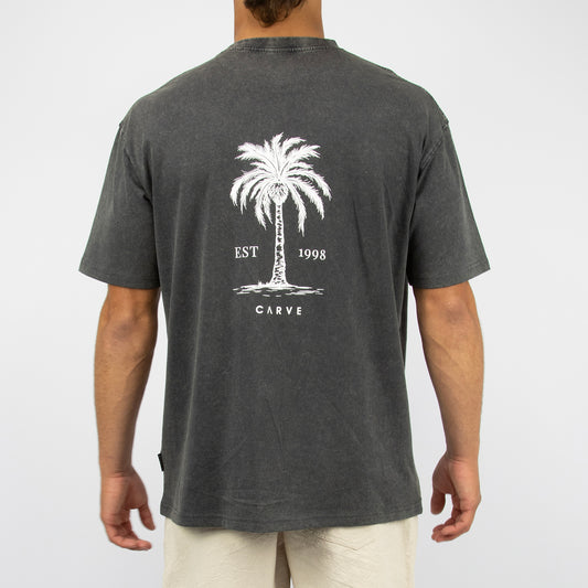 ARECA - Hulk's oversized short sleeve tee - Charcoal
