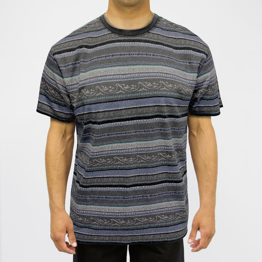 APACHE - Men's Basic Short Sleeve Tee - Charcoal