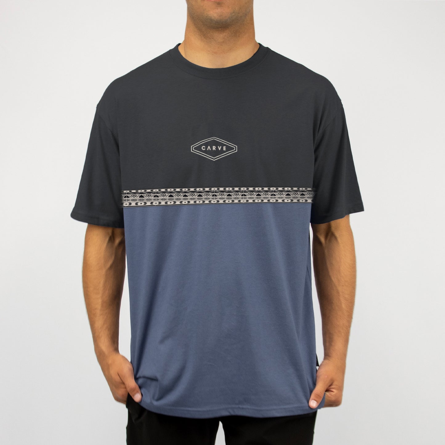KINDRED - Men's Oversized Short Sleeve Tee - Indigo