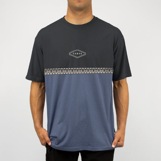 KINDRED - Men's Oversized Short Sleeve Tee - Indigo