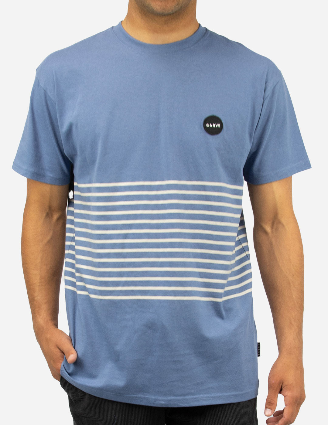 YAMBA - Men's short sleeve tee - Indigo