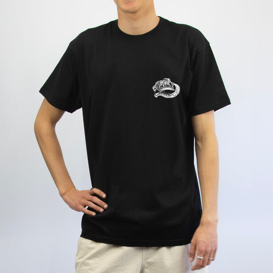 BUCCANEER - Men's basic short sleeve tee - Black