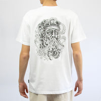 BUCCANEER - Men's basic short sleeve tee - White