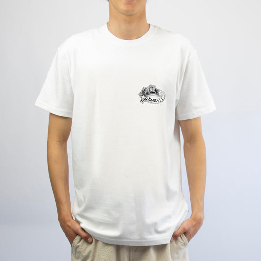 BUCCANEER - Men's basic short sleeve tee - White