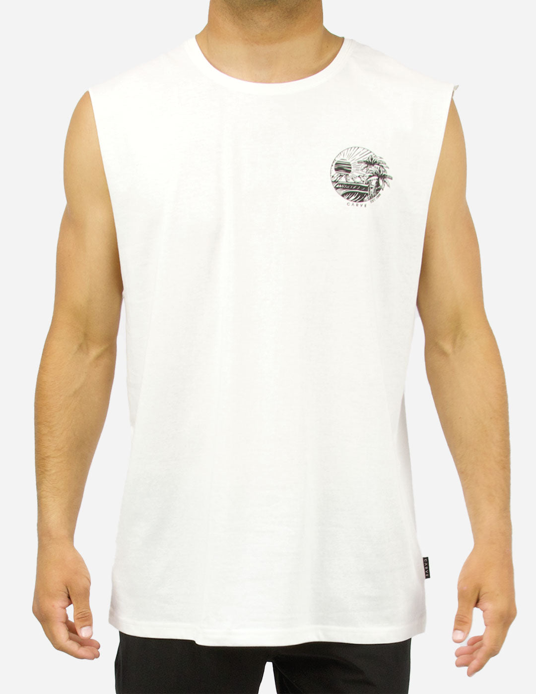 EVENTIDE - Boy's sleeveless muscle top - Whipped Butter