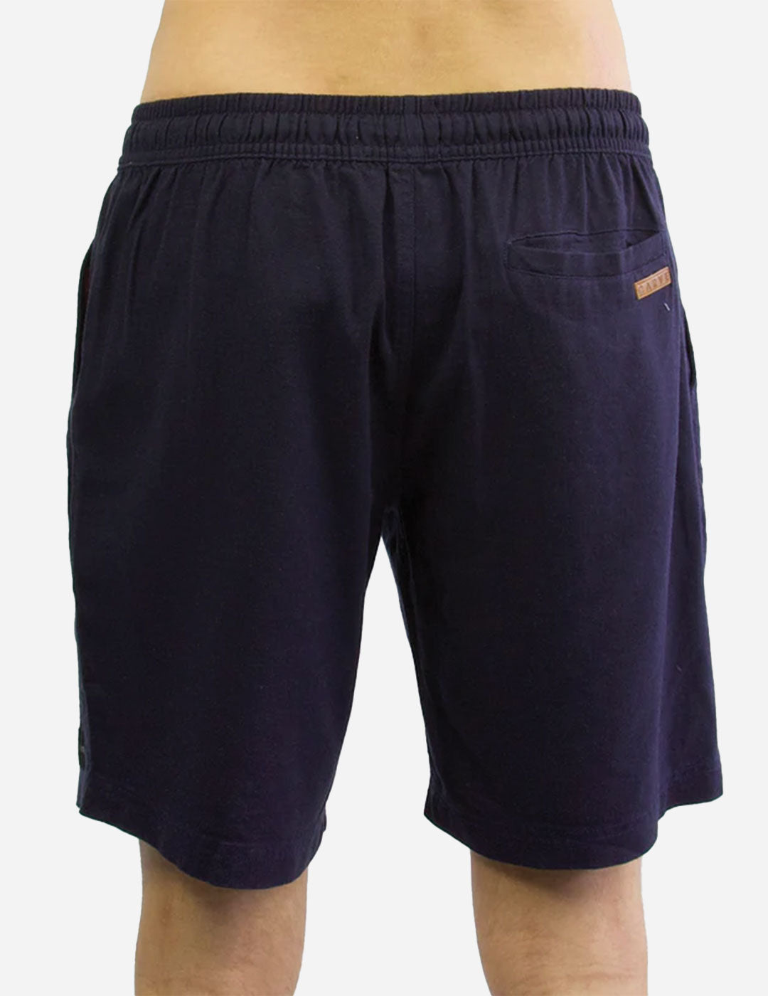 RONSON - Men's elastic waist volley short - Navy