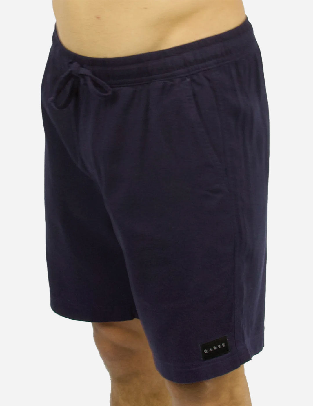 RONSON - Men's elastic waist volley short - Navy