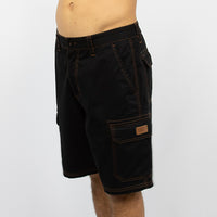 FORT - Men's cargo walkshort - Black