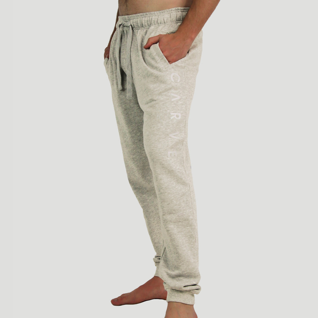 Slim Swag - Boy's Slim Ankle Track Pant - Oat Marle