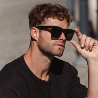 Easton - Matt Black Frame with Grey Polarized Lens