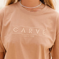 Series - Girls Short Sleeve Tee - Powder Pink