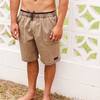 Enclave - Boys Volley Short - Kakhi