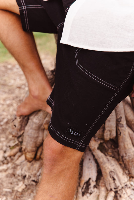 Enclave - Mens Volley Short - Black