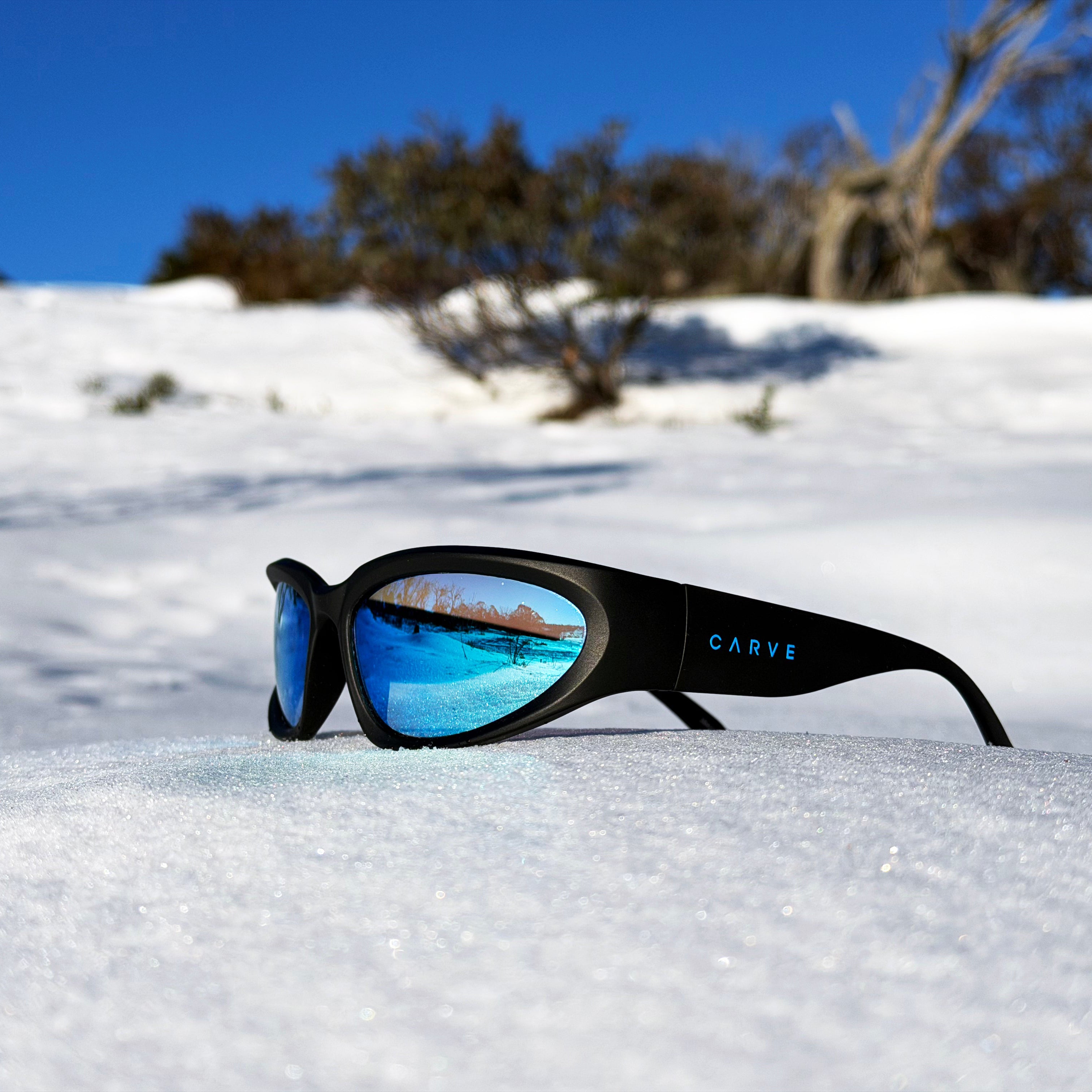 KUBIX MATTE BLACK FRAME, GREY LENS WITH BLUE IRIDIUM
