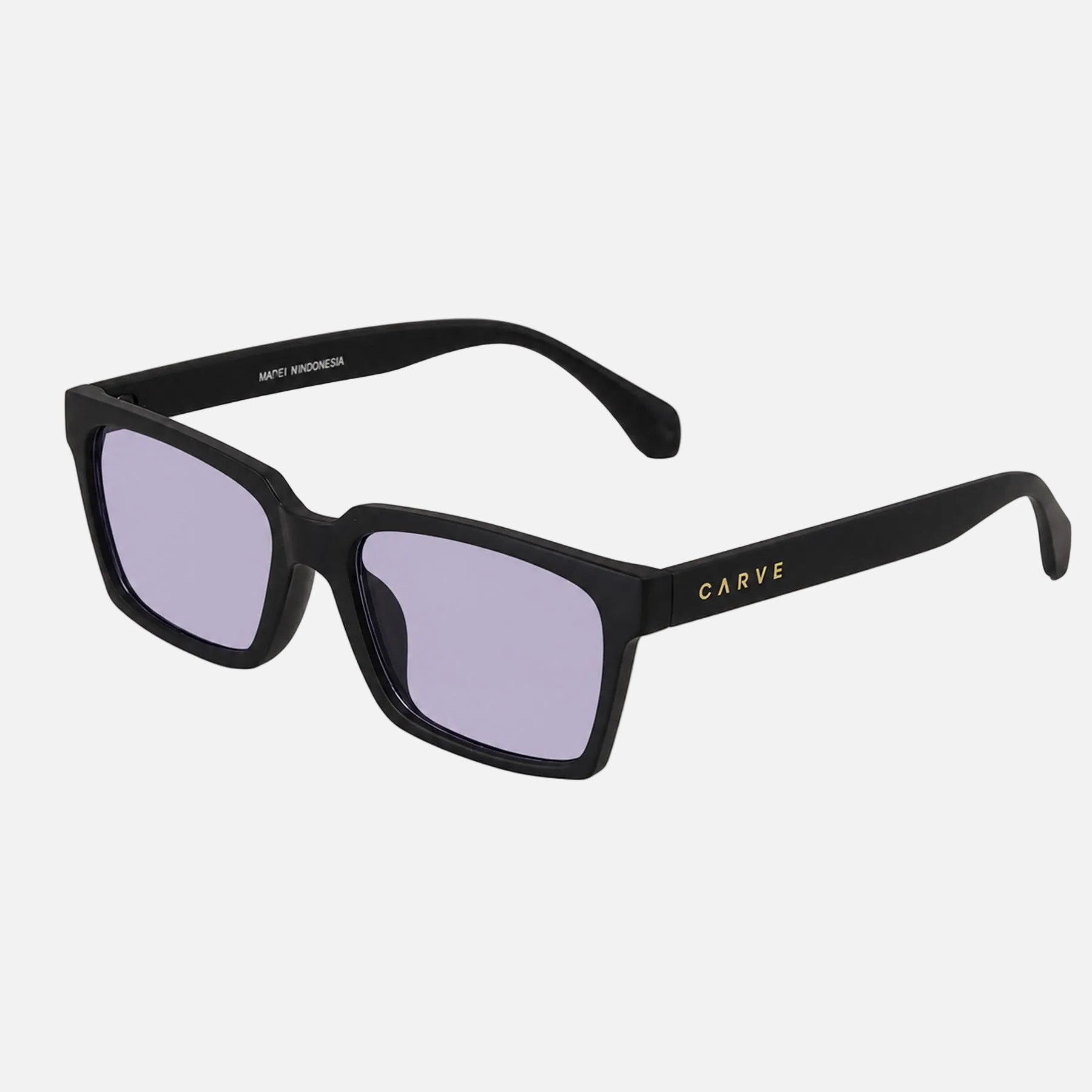 NUTTY PROFESSOR - GLOSS BLACK FRAME WITH BLUE LENS