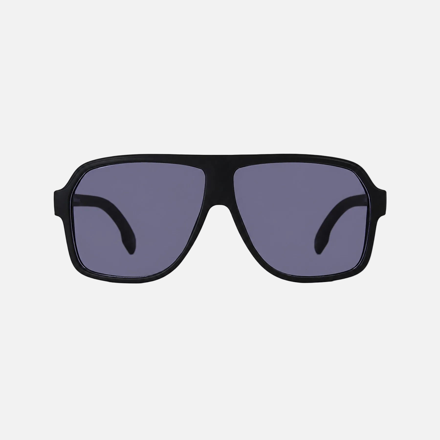 RESTLESS SOUL - MATTE BLACK FRAME WITH BLUE LENS