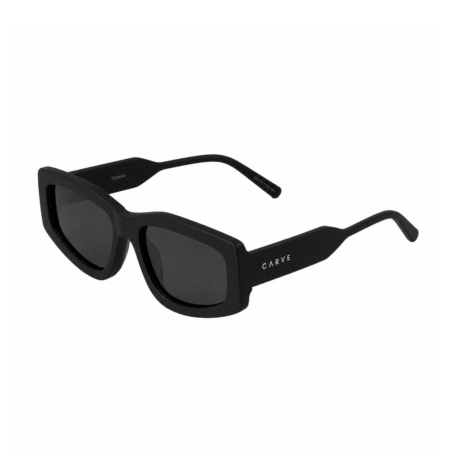 Tempted - Matte Black Frame Grey Polarized Lens