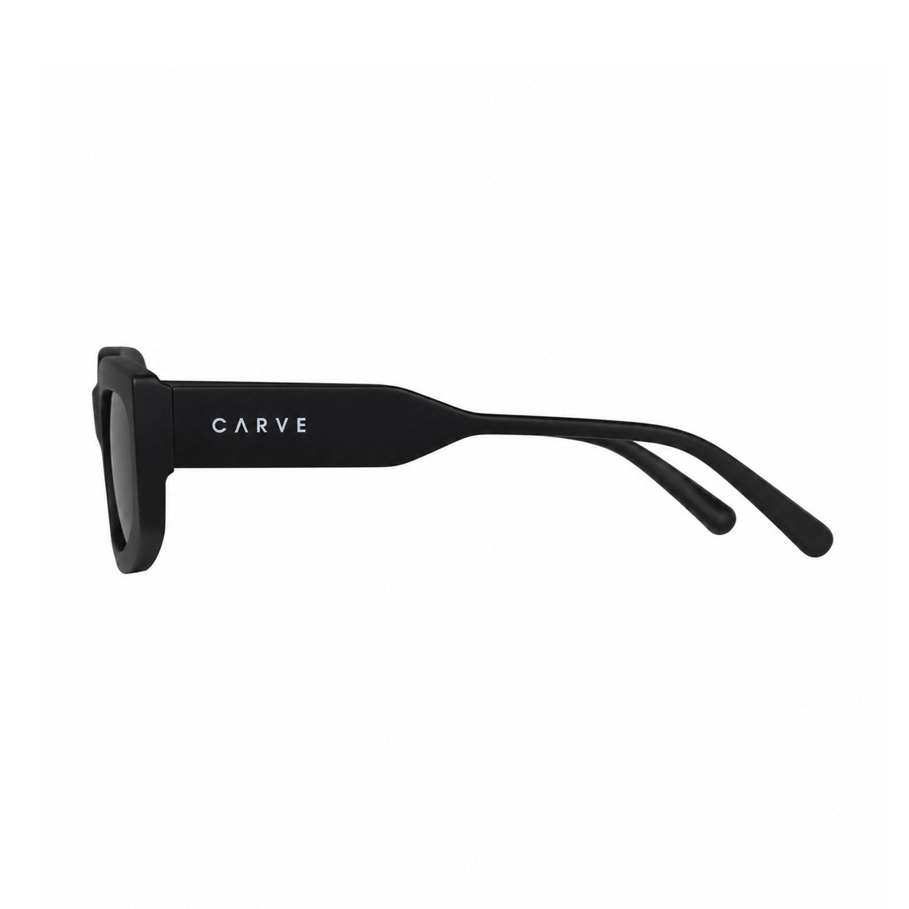 Tempted - Matte Black Frame Grey Polarized Lens